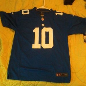 Eli Manning NFL youth jersey onfield